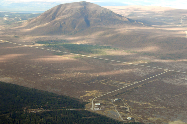 Aerial view of the Donnelly Drop Zone